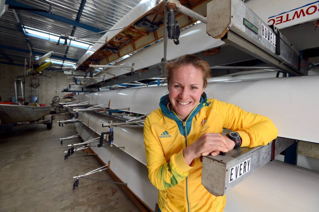 Olympic rower Hannah Every Hall. Picture: JIM ALDERSEY