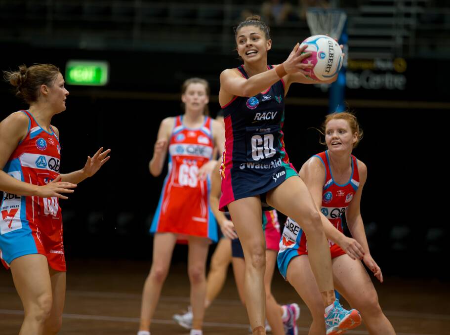 EXCITED: Melbourne Vixens recruit Chloe Watson. Picture: GRANT TREEBY