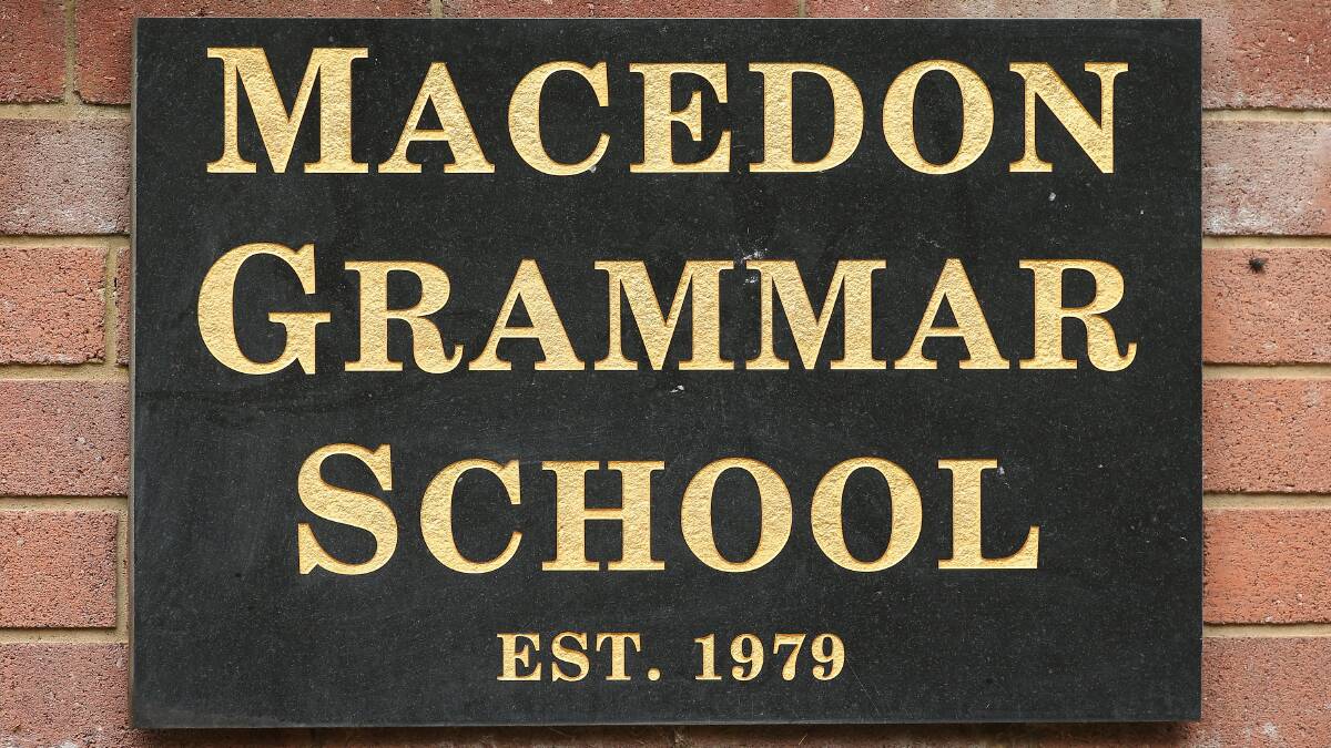 Macedon Grammar School shut down