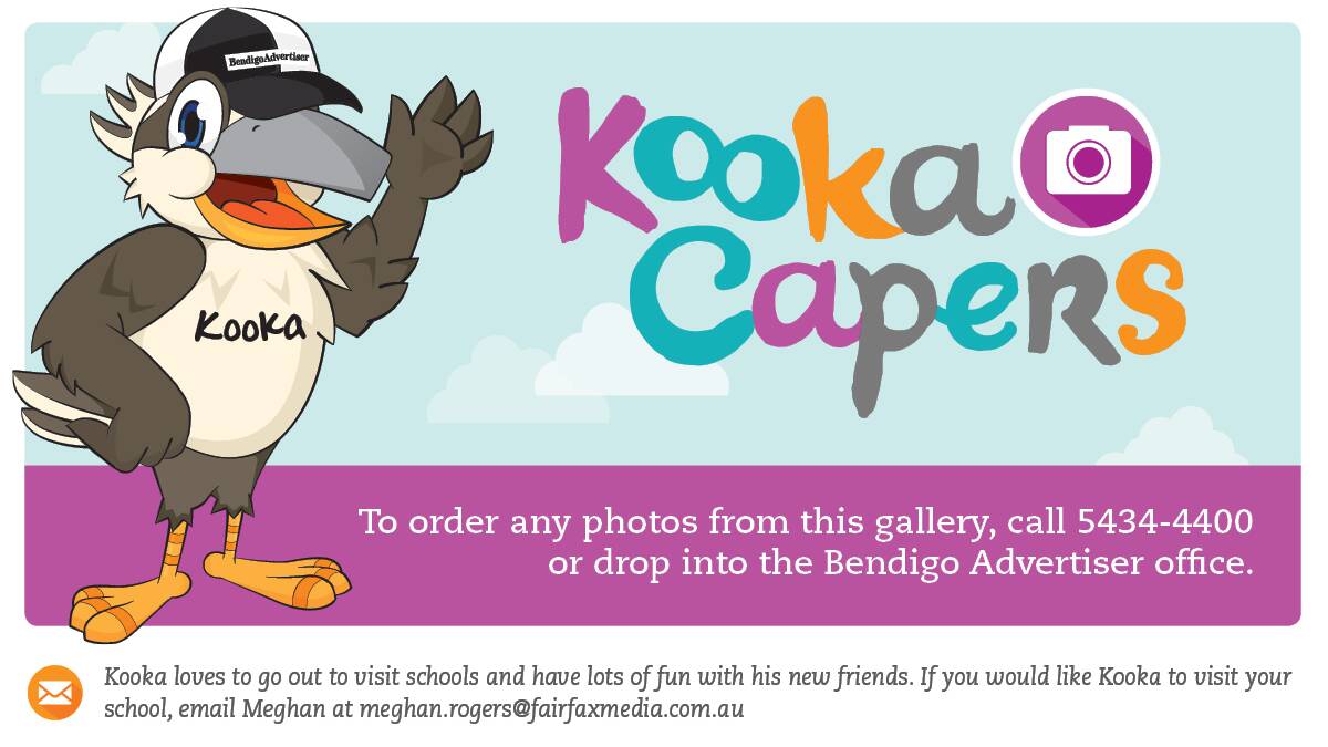Kooka visits Bendigo Special Development School: Pictures