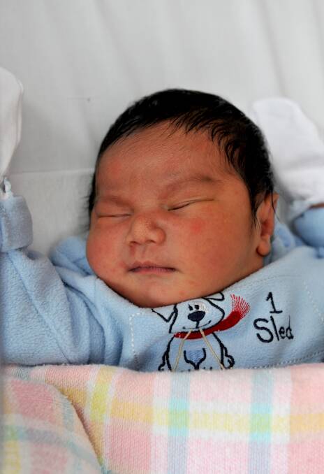Alexander Hser Ierpwe Wel are the names chosen by proud parents Ester and Ju Wel, of California Gully. Alexander was born on April 6 at Bendigo Health and is the couple’s first child. 
