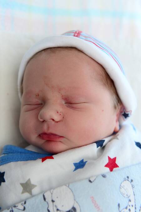 CAMERON
Micka James Cameron are the names chosen by proud parents Kathy and Rob Cameron, of California Gully. Micka was born on April 1 at Bendigo Health. A brother for Isobel. 
