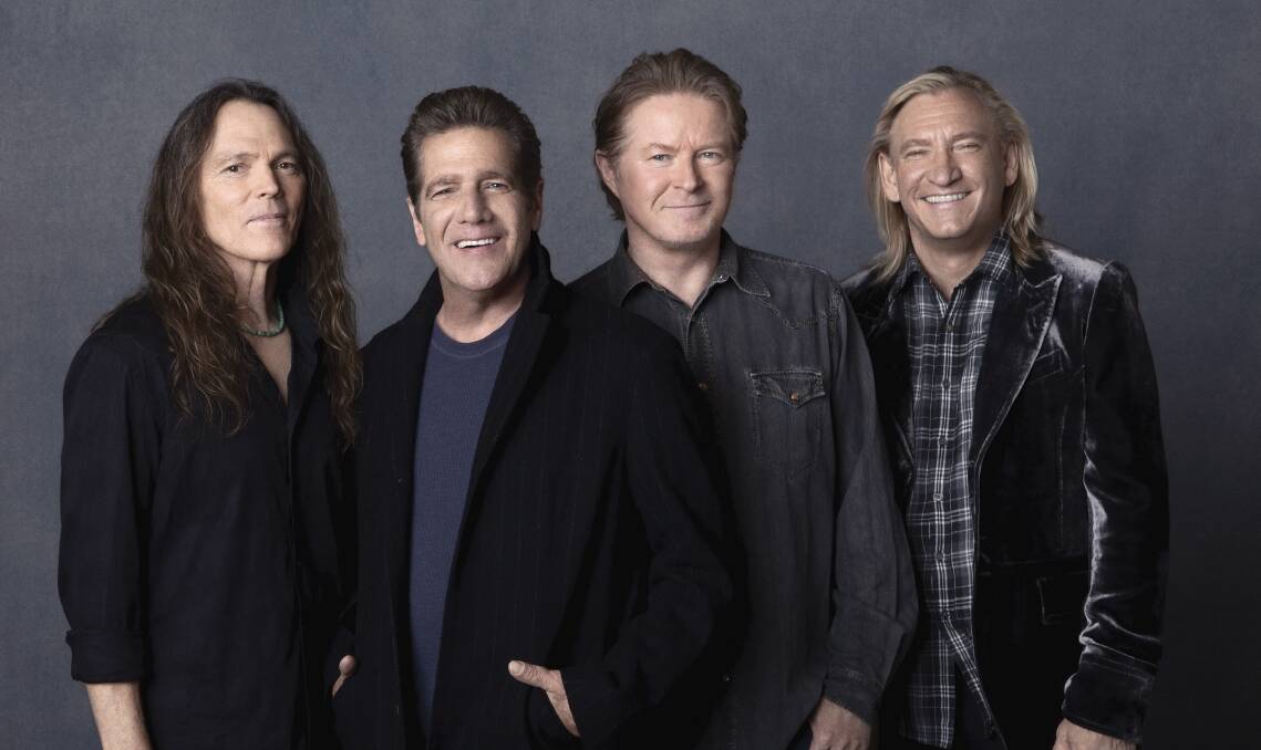 The 2014 History of the Eagles tour lineup is (from left) Timothy B. Schmitt, Glenn Frey, Don Henley and Joe Walsh. Photo: Supplied