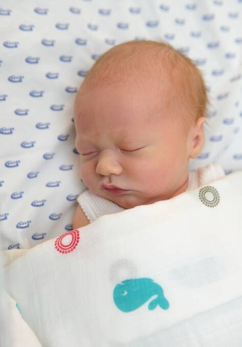 Angus George Priest are the names chosen by proud parents, Lisa and Rod Priest, of Echuca. Angus was born on April 3 at St John of God Hospital Bendigo and is the couple’s first child. 

