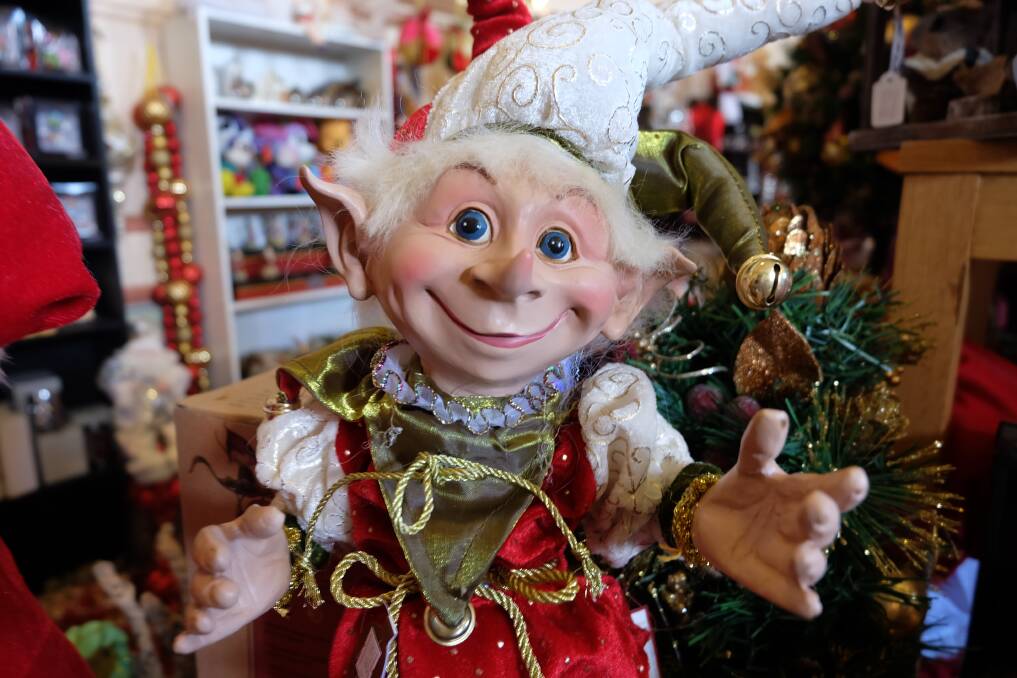 Maldon's Vanilla Spice sells Christmas items such as this handmade elf.  