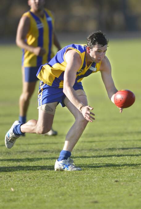 KEY SIGNING: Josh Whelan will play with South Bendigo in the BFNL in 2014. Picture: Deniliquin Pastoral Times. 