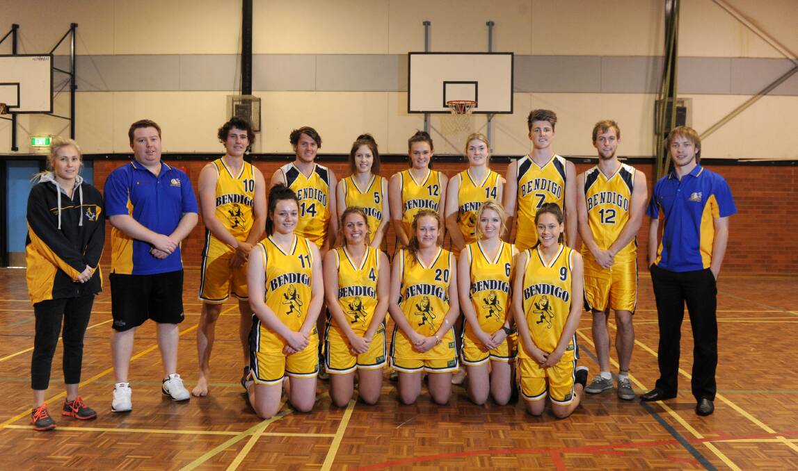 HIGH HOPES: Members of the BSSC basketball squads. Picture: JODIE DONNELLAN
