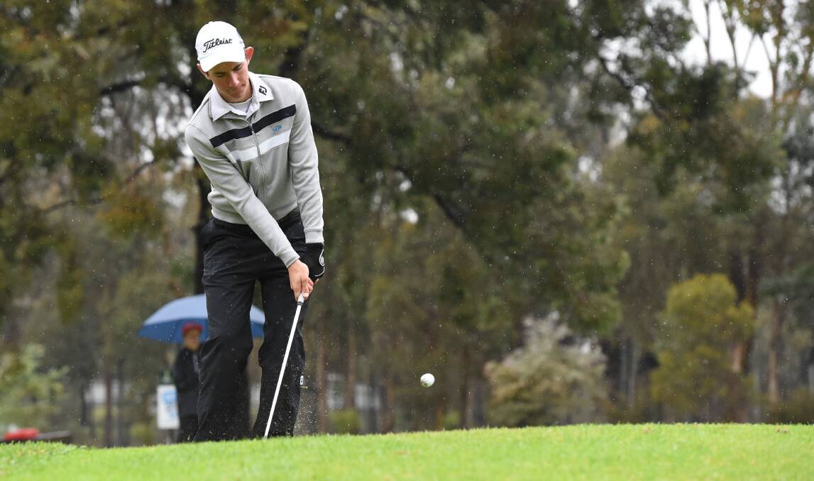 SHORT GAME: Lucas Herbert will play for Australia against the world's best amateur golfers.