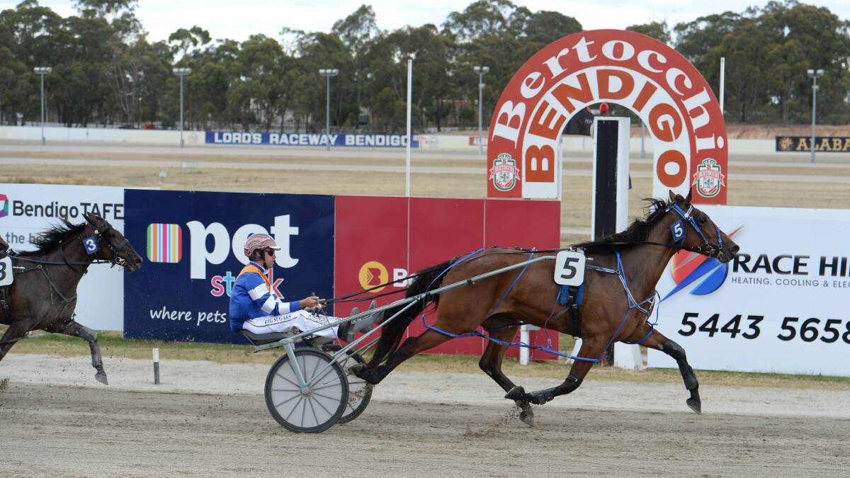 EASY WIN: Greg Sugars guides Starzzz of Icon to victory at Lord's Raceway on Monday.
