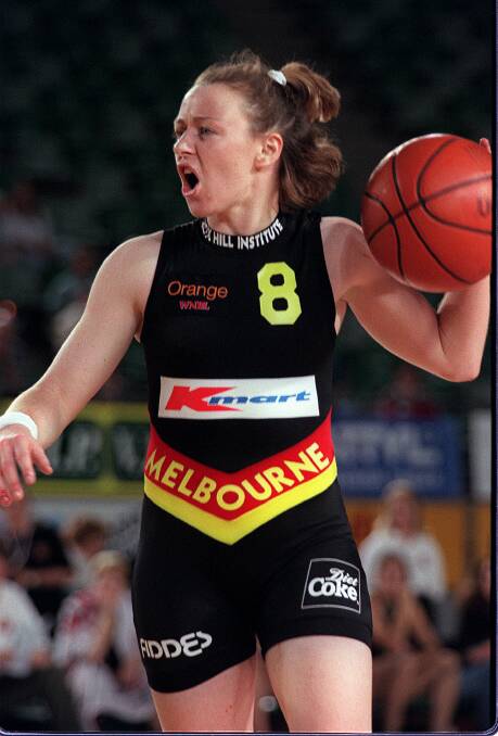 Memories - Kristi playing with the Melbourne Tigers in the 1990's.