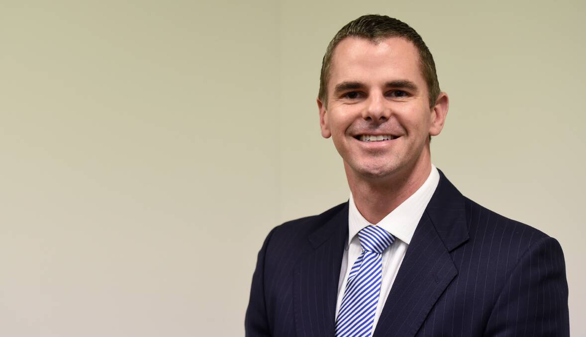 LEADER: Adam Lacey is the new chief executive of Bendigo Community Telco. Picture: JODIE DONNELLAN
