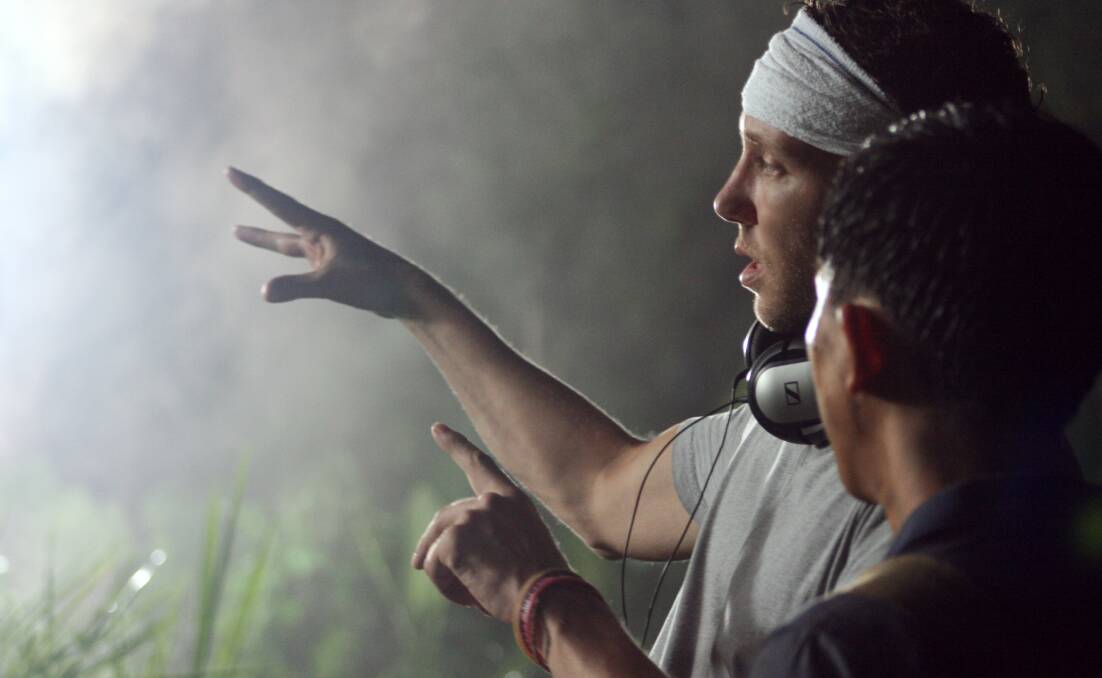 DIRECTOR: Aaron Wilson directs the action in Canopy.