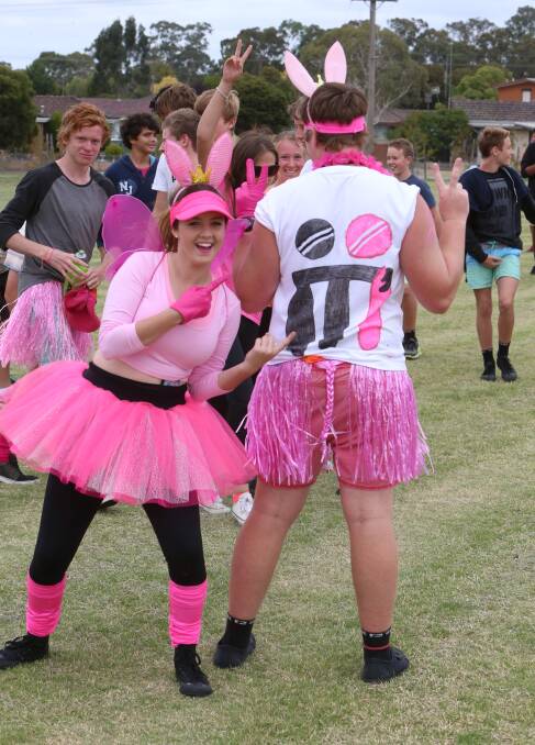 Best dressed winners on the day Cassie Wicks and Liam Luckett.
Picture: PETER WEAVING