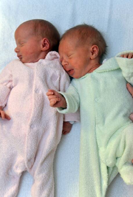 COGHILL: Lauren and James Coghill, of Maiden Gully, are thrilled to introduce their twins, Imogen Gail Sharon and Blair Colin. The pair were born on December 18 at Bendigo Health and are a sister and brother for Xavier, 6, Lachlan, 4, and Austin, 2.