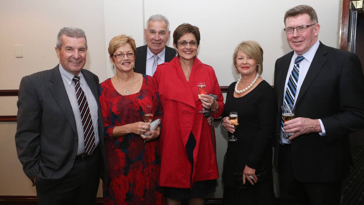 Darryl and Pat Macumber, Michael and Shirley Hammond, Sue McInerney and Tony Southcombe.
Picture: PETER WEAVING