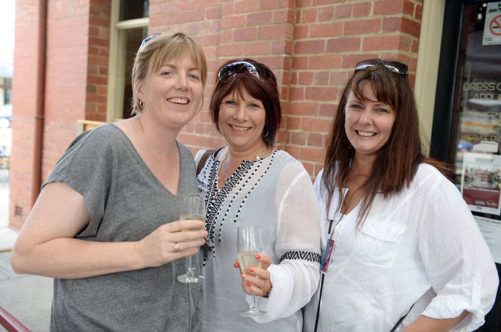 Kerry Bourke, Robyn Somerville and Shirley Poutler