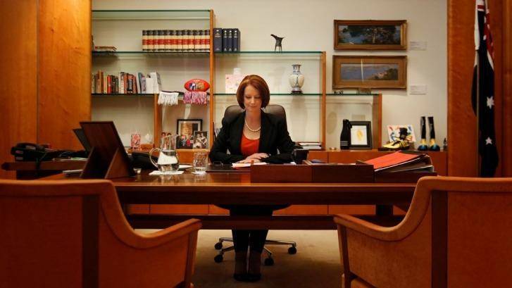 The briefing was prepared for then prime minister Julia Gillard. Photo: Andrew Meares