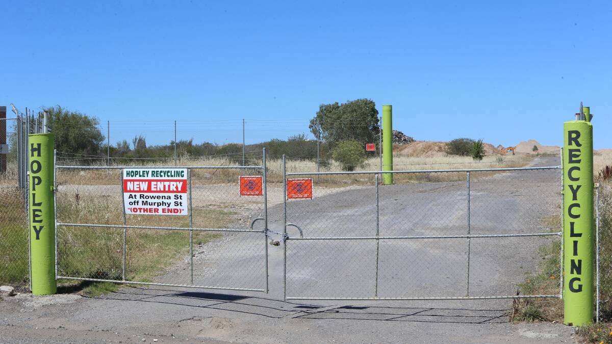 LOCKED: The City of Greater Bendigo has started legal proceedings against Hopley Demolition.