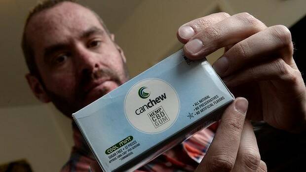 Tom Kies has been using cannibis oil and chewing gum in a bid to treat his cancer. Photo: Justin McManus
