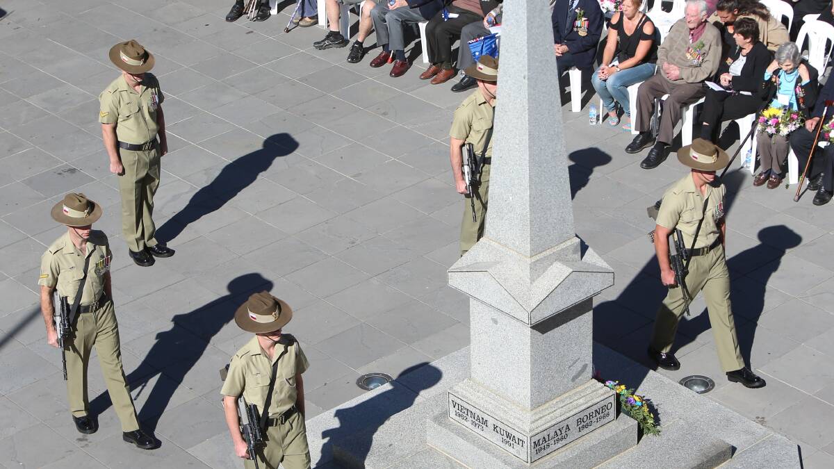 ANZAC DAY: The march and service in Pall Mall