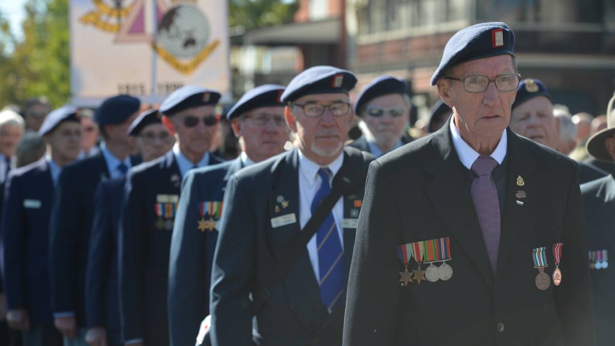 ANZAC DAY: The march and service in Pall Mall