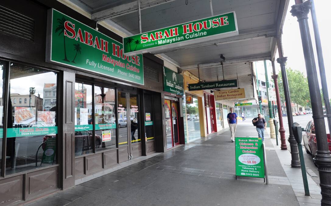 UNDER FIRE: Sabah House in Pall Mall. The restaurant has been fined for multiple food safety breaches. 