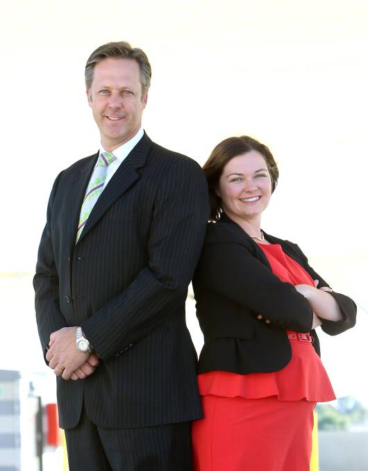 Federal candidates Greg Bickley and Lisa Chesters