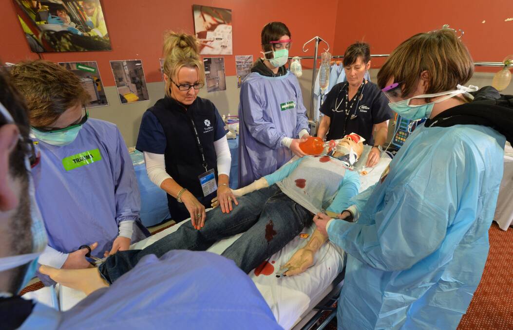 TRAUMA: Students in action 