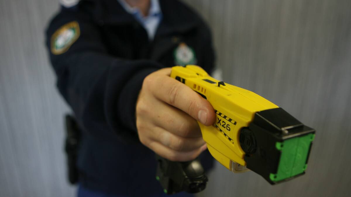 ARMED: Local officers will receive new tasers. 