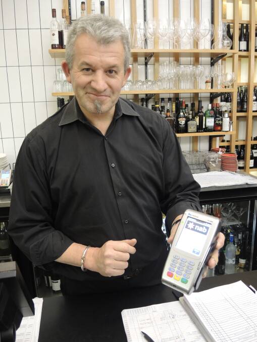 TIP: Masons' Nick Clarke says customers pay with a card and tip separately in cash.