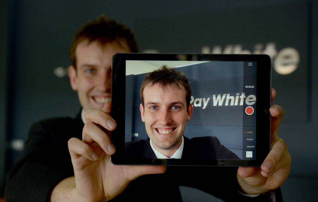 HI-TECH: Ray White managing director Rory Somerville says it's all about online. Picture: JIM ALDERSEY