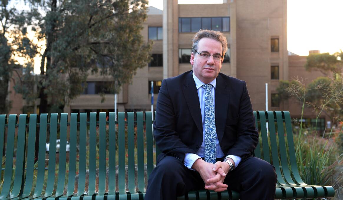 RESTRUCTURE: Professor Richard Speed says the loss of some jobs will be unavoidable. Picture: LEIGH SHARP