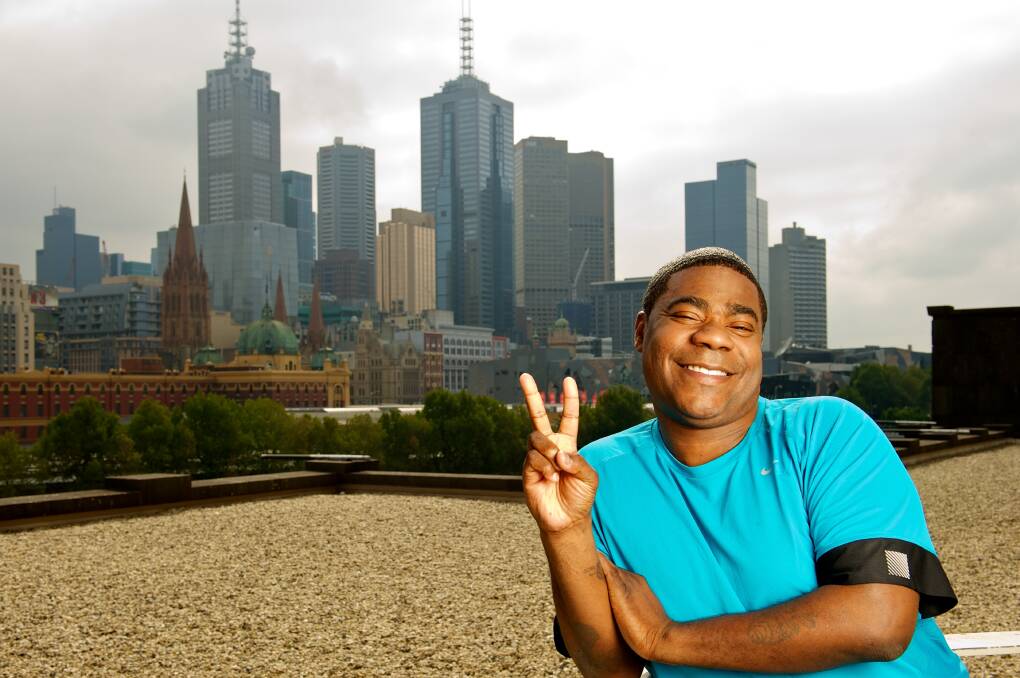 Tracy Morgan in Melbourne in 2013. Picture: WAYNE TAYLOR
