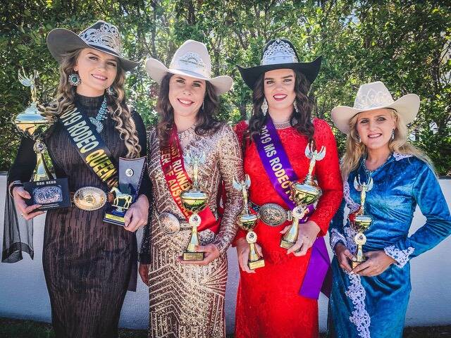 SHINE: Bonnie McLean was crowned the Australian Queen of Rodeo after running events and competing for more than two years. Picture: SUPPLIED