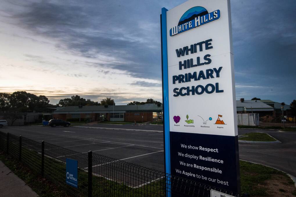 White Hills Primary School. Picture: BRENDAN MCCARTHY