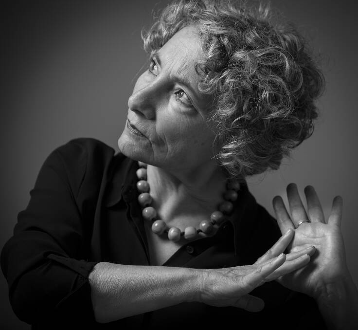 A portrait of Castlemaine dancer Edna Reinhardt who is featured in the exhibition.  Picture: BRIAN CARR