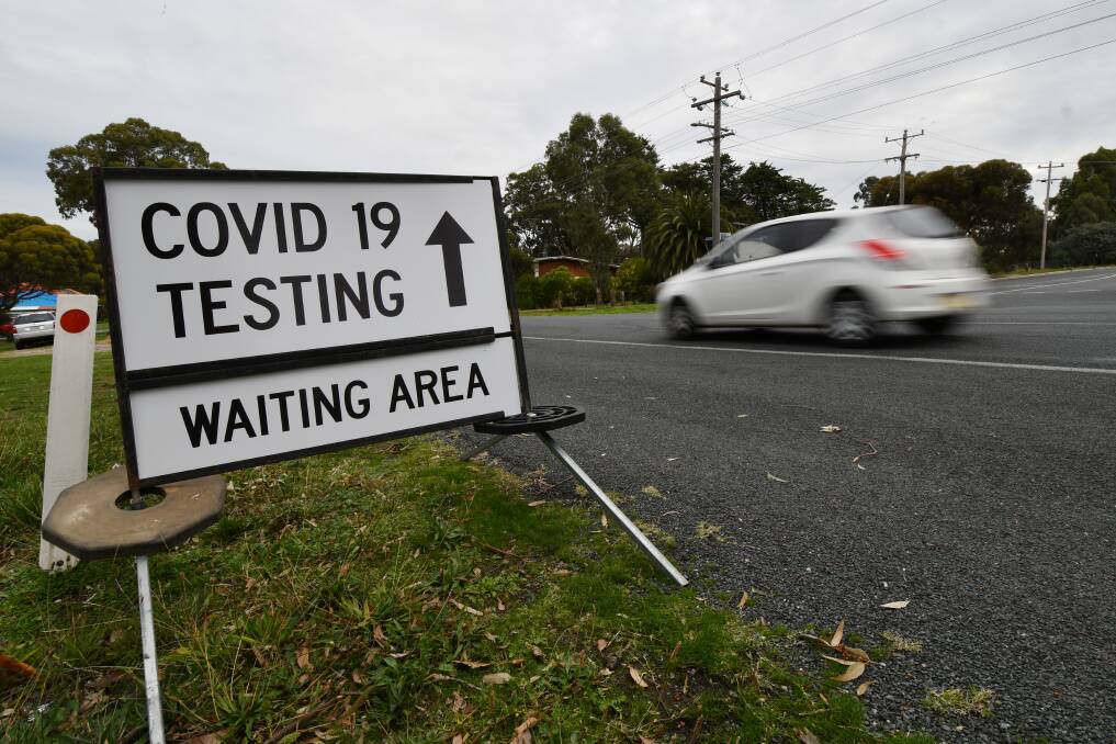 There will be expanded COVID-19 testing in Bendigo. Picture: DARREN HOWE