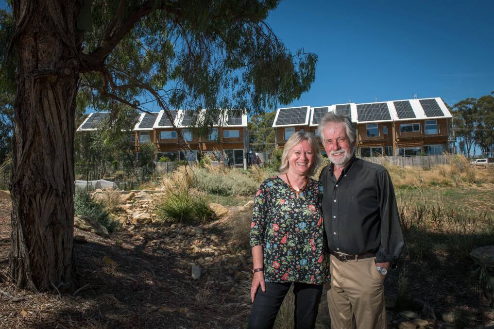 AWARD: Neil and Heather Barrett have been recognised for their service to sustainable urban design and to environmental conservation. Picture: BRENDAN MCCARTHY 