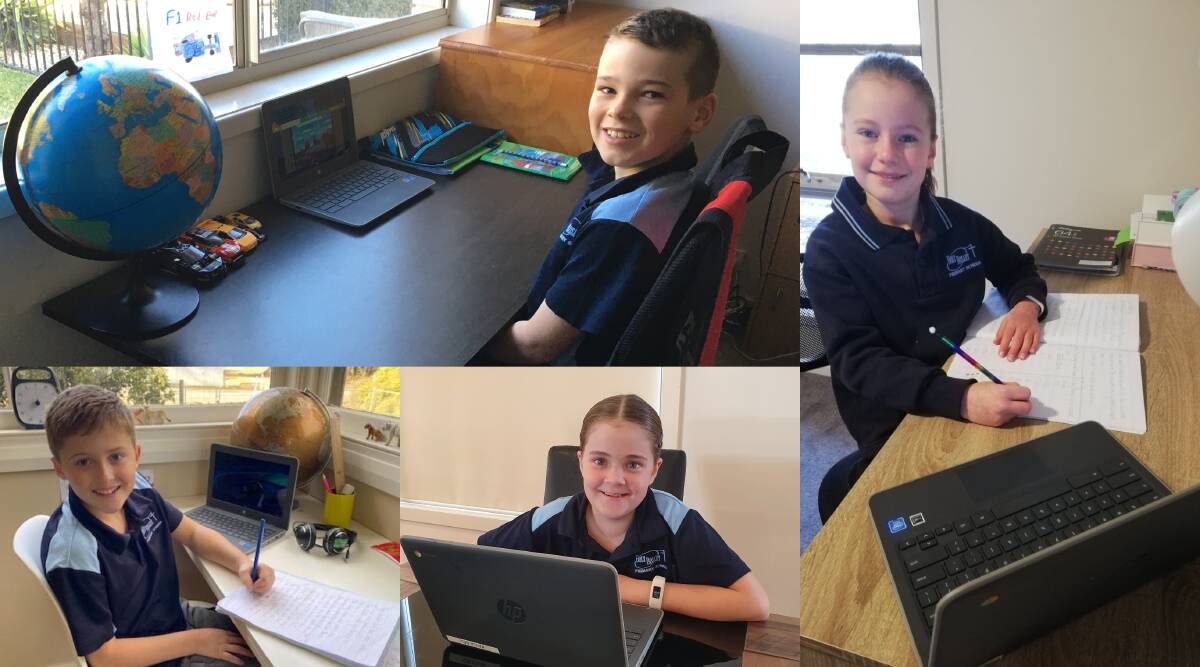 The Holy Rosary Primary School grade threes have not held back. Pictures: SUPPLIED