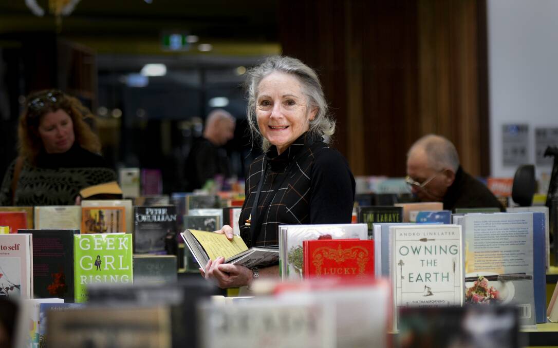 Pam Sheean retires after working with the Bendigo Library for over 40 years. Picture: NONI HYETT