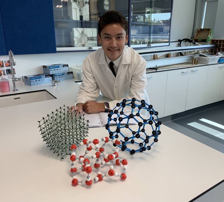 Girton Grammar School student Xavier Morrissey will be heading to the National Science Forum. Picture: TARA COSOLETO