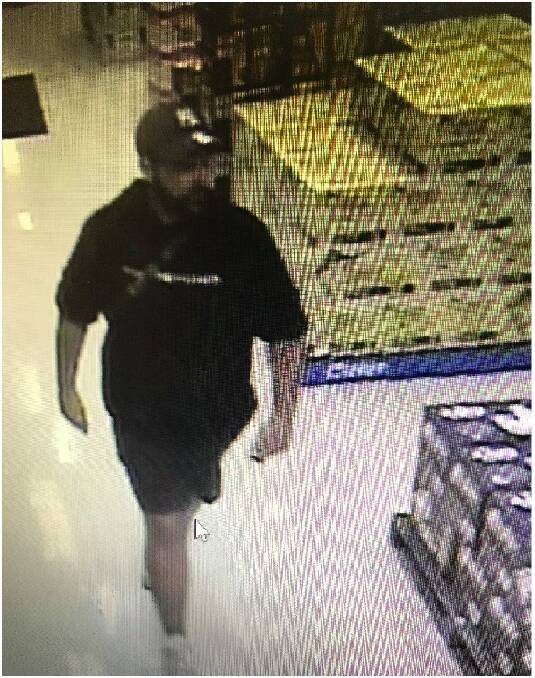 The man police wish to speak to. Picture: VICTORIA POLICE