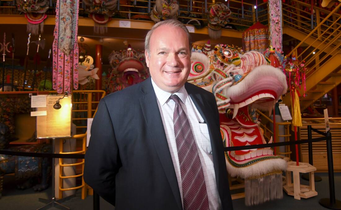 CHANGE: Hugo Leschen will be the first chief executive officer of the Golden Dragon Museum. Picture: NONI HYETT