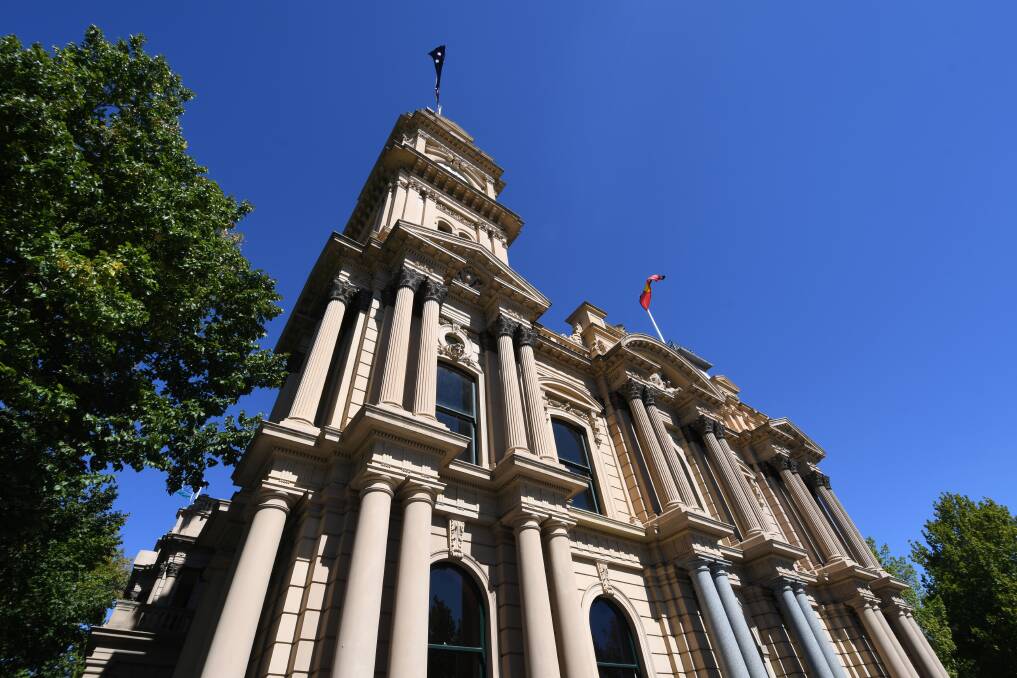The City of Greater Bendigo's December council meeting starts at 6pm next Wednesday in the Bendigo Town Hall. Picture: NONI HYETT
