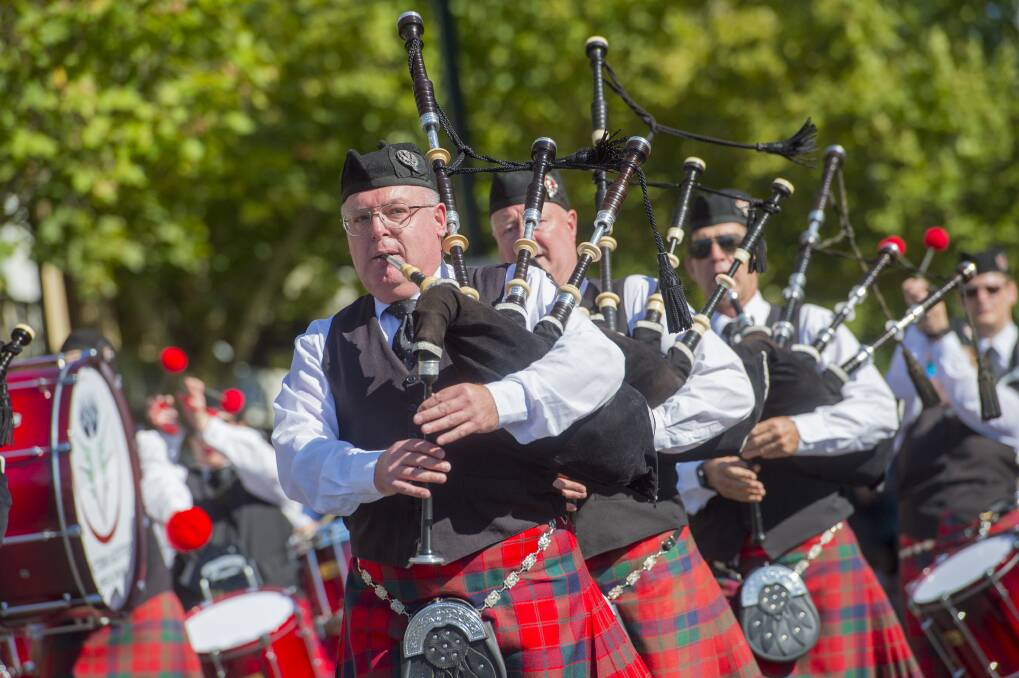 Scots Day Out in 2019. Picture: DARREN HOWE