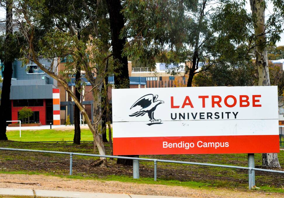 La Trobe University's Bendigo campus. Picture: BRENDAN MCCARTHY