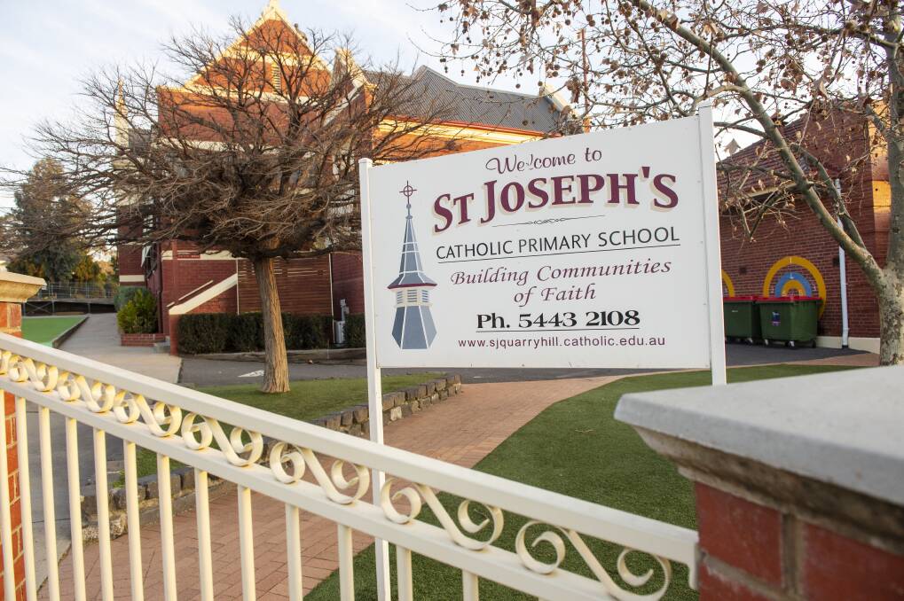 St Joseph's Primary School. Picture: DARREN HOWE