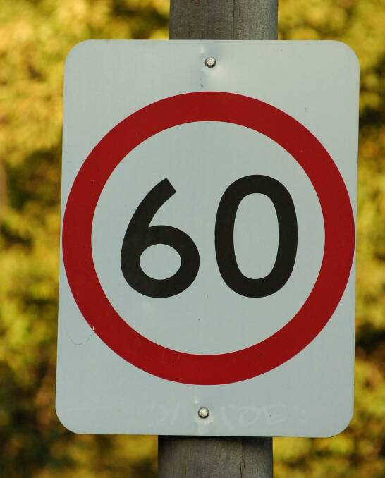 CALL: The current speed limit on Crusoe Road, Kangaroo Flat is 60 kilometres an hour.