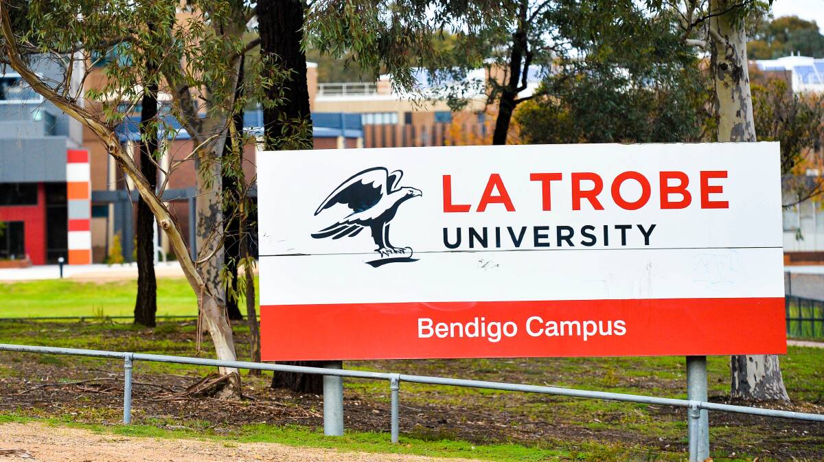 La Trobe University in Bendigo. Picture: BRENDAN MCCARTHY