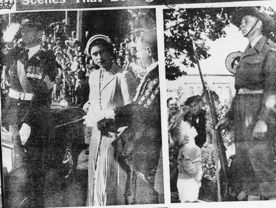 HER MAJESTY: Queen Elizabeth II was the only reigning monarch to visit Bendigo. She was photographed during her 1954 visit. Picture: SUPPLIED